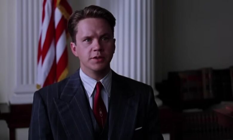 Tim Robbins as Andy Dufresne — a character who was the heart and soul of his film