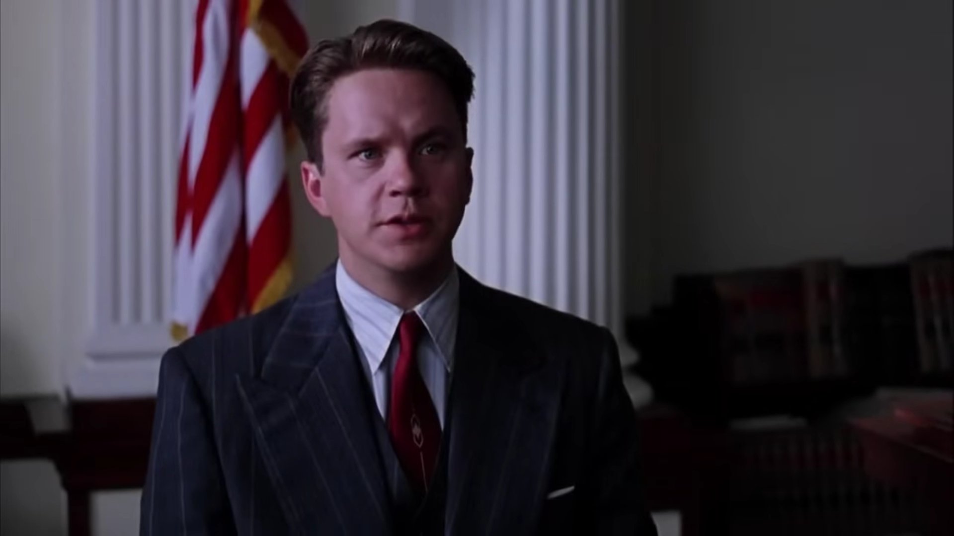 Tim Robbins as Andy Dufresne — a character who was the heart and soul of his film