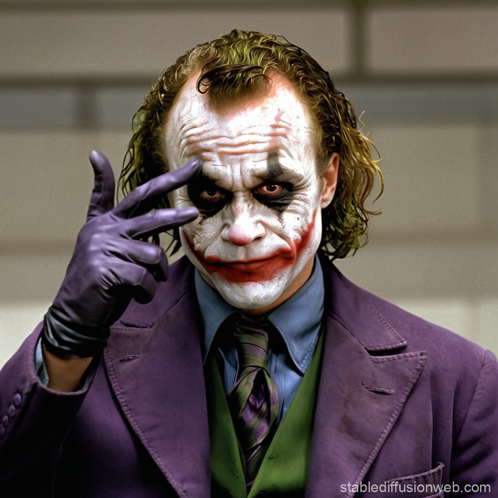 Heath Ledger as The Joker – unforgettable role that made an actor a household name.