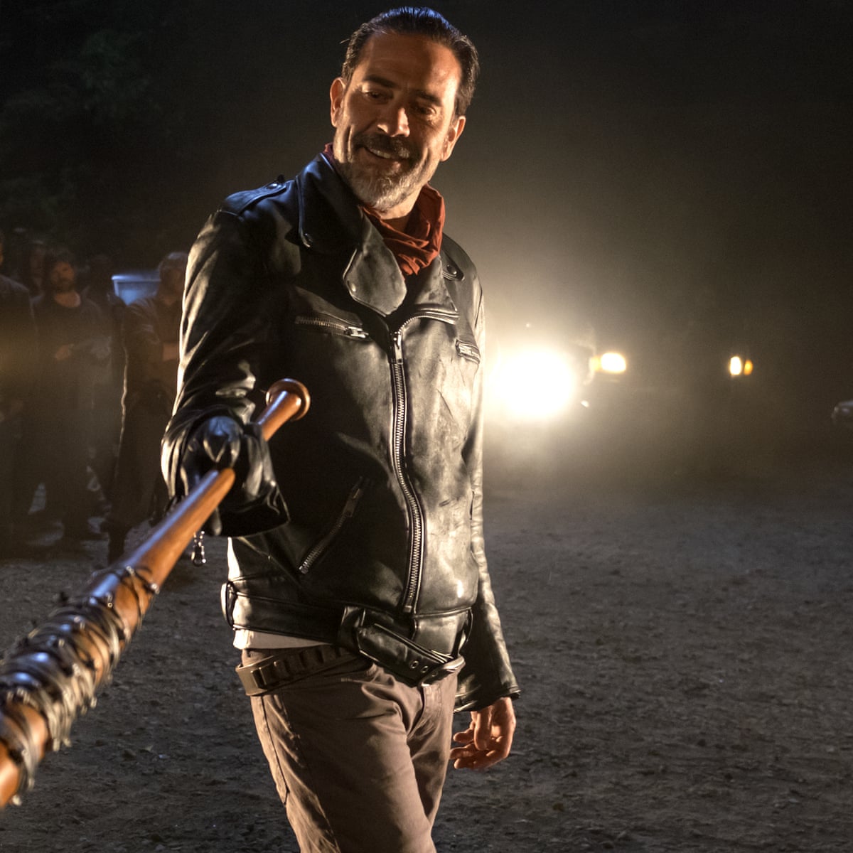 Negan and Glenn scene from The Walking Dead shocking fans