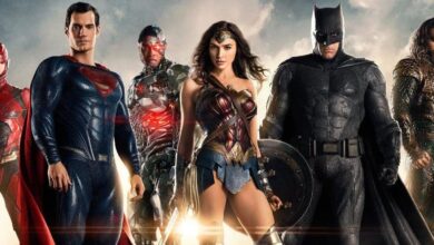Zack Snyder’s Justice League heroes standing together