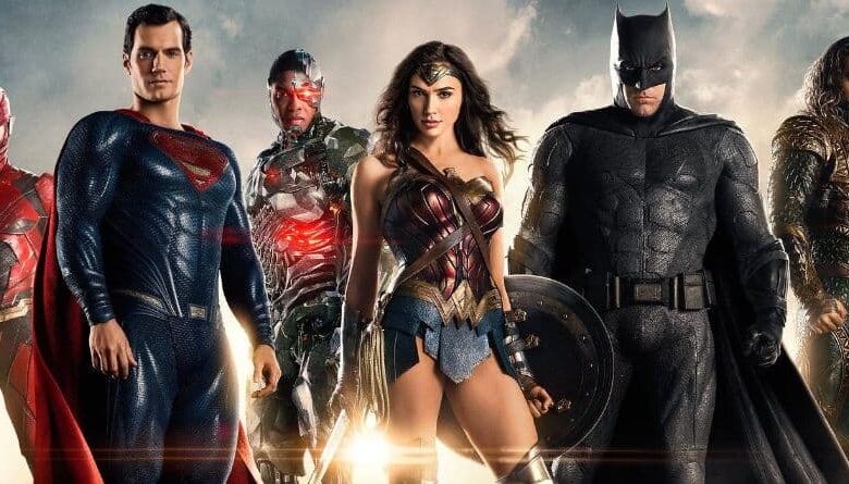 Zack Snyder’s Justice League heroes standing together
